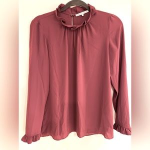 Ruffle sleeve Violet & Claire Blouse